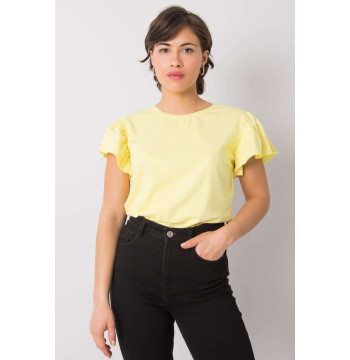 Bluzka Model FA-BZ-7041.19 Light Yellow - Fancy