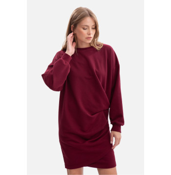 Sukienka Model B298 Burgund - BeWear