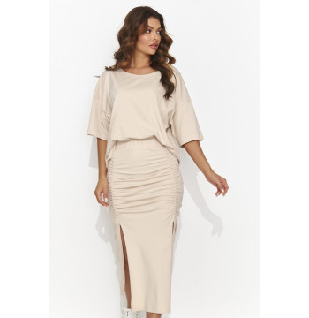 Spódnica Komplet Model NU464 Light Beige - Numinou