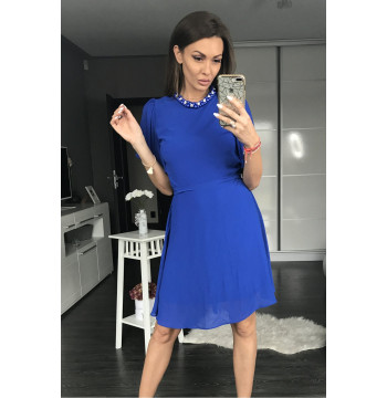 Sukienka Wizytowa Model 17798 Cobalt - YourNewStyle