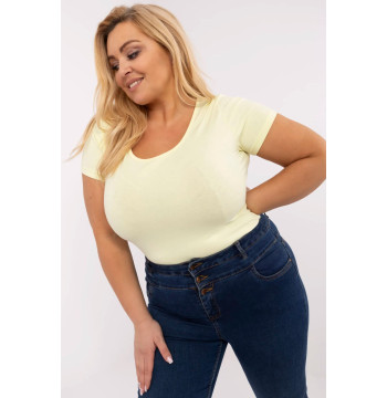 Tshirt Damski Model RV-TS-A556.03 Light Yellow - Relevance