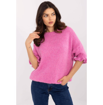 Sweter Damski Model MI-SW-2913.99 Pink - Italy Moda