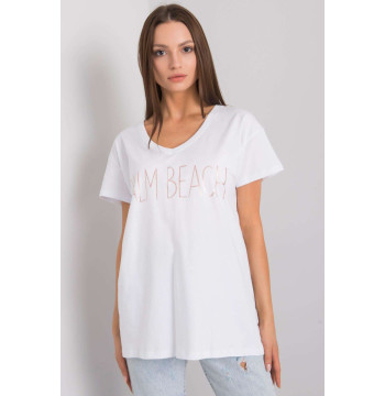T-shirt Damski Model FA-TS-7198.27P White - Fancy