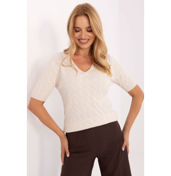 Sweter Damski Model PM-SW-B-615.18 Light Beige - Factory Price