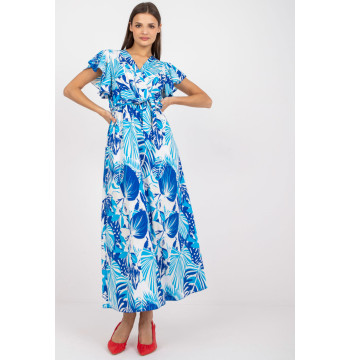 Sukienka Model DHJ-SK-13203-1.03X White/Blue - Italy Moda