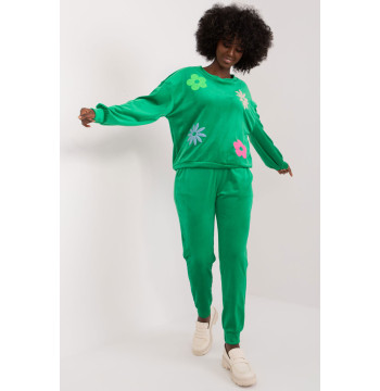 Spodnie Komplet Model DHJ-KMPL-8655.05 Green - Italy Moda