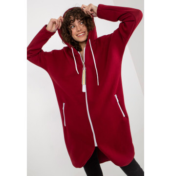 Bluza Damska Model RV-BL-4742.20P Bordo - Relevance