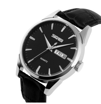 Zegarek Męski Skmei 9073SIBK-B + BOX