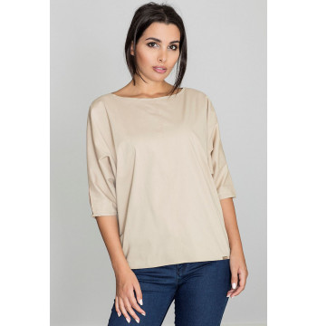 Bluzka Model M563 Beige - Figl