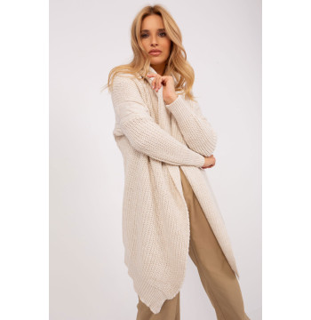 Sweter Kardigan Model TW-SW-BI-305.99P Light Beige - Och Bella