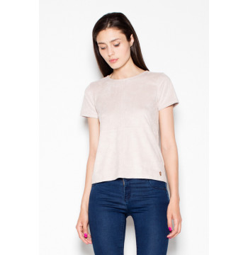 Bluzka Model VT003 Beige - Venaton