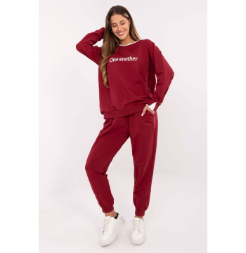 Spodnie Komplet Model RV-KMPL-A883.68 Bordo - Relevance