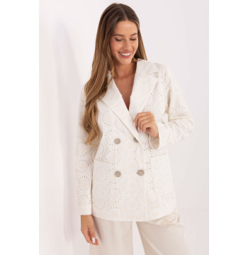 Marynarka Model LK-MA-510103.90 Ecru - Lakerta