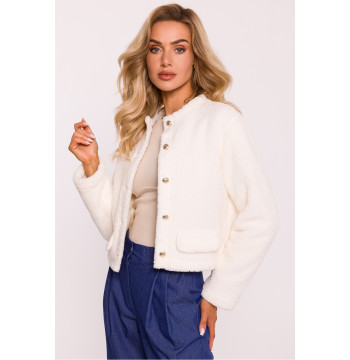 Bluza Damska Model MOE807 Ecru - Moe Hurtownia odzieży on-line, moda damska, bielizna i obuwie dla kobiet - Matterhorn.pl
