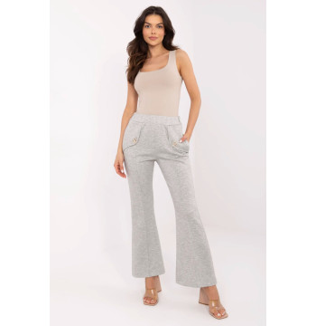 Spodnie Dresowe Model DHJ-SP-20518.12 Grey - Italy Moda
