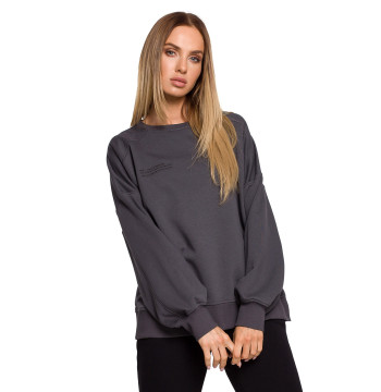 Bluza Damska Model MOE613 Stal - Moe