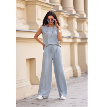 Spodnie Damskie Model Malmo MIE SPD0043 Mint - Roco Fashion