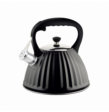 Czajnik 3,0 l, ANTONIO, czarny matowy,czarna rączka