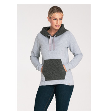 Bluza Damska Model M1045 Dark Grey - Figl