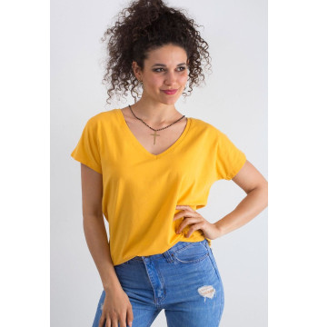 T-shirt Damski Model RV-TS-4832.37P Light Orange - BFG