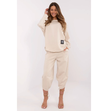 Spodnie Komplet Model MI-KMPL-M56491.09 Beige - Italy Moda