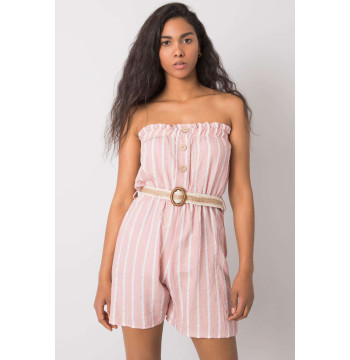 Kombinezon Model 361-KO-03042021.35 White/Pink - Rue Paris