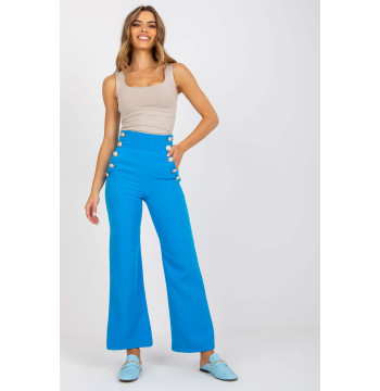 Spodnie Damskie Model DHJ-SP-16008.01X Blue - Italy Moda