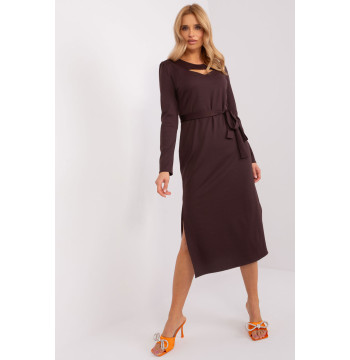 Sukienka Model LK-SK-509447.75P Dark Brown - Lakerta