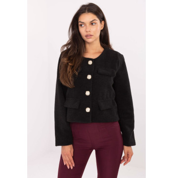 Żakiet Model IT-KR-FL9586.64 Black - Rue Paris
