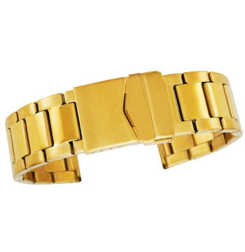 Bransoleta regulowana Złota PVD 22 mm 676G-22