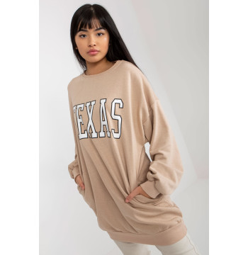 Bluza Damska Model EM-BL-U719.82P Beige - Ex Moda
