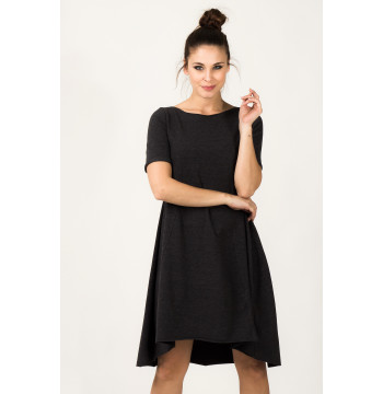 Sukienka Model Nadia 8 Dark Grey - Tessita