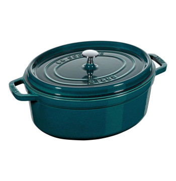 Garnek żeliwny owalny STAUB 40510-598-0 - morski 5.5 ltr