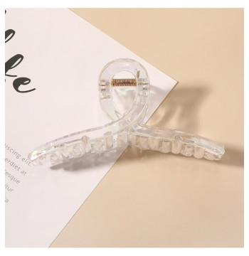 Spinka do włosów klamra XL 10,5 cm SP179TRANS