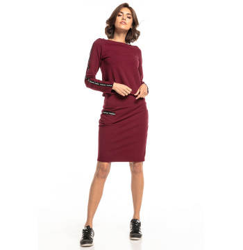 Spódnica Model T329/8 Bordo - Tessita