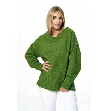 Sweter Damski Model M882 Green - Figl