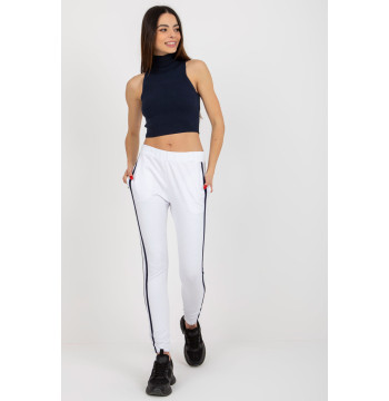 Spodnie Dresowe Model LO-DR-LK-238.09 White - Rue Paris