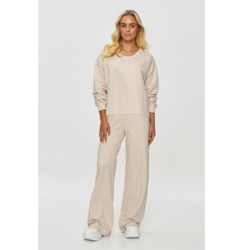 Spodnie komplet Model M849 Light Beige - Makadamia