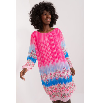 Sukienka Model DHJ-SK-N8524.14X Dark Pink - Italy Moda