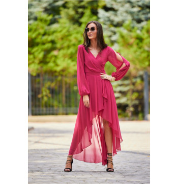 Sukienka Model AMA SUK0371 Amarant - Roco Fashion
