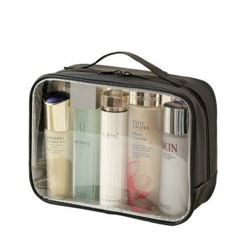 Kosmetyczka organizer na kosmetyki czarna 26x20x11cm KS105WZ1