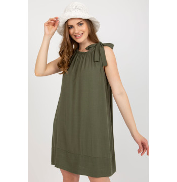 Sukienka Model TW-SK-BI-89923.29 Khaki - Och Bella
