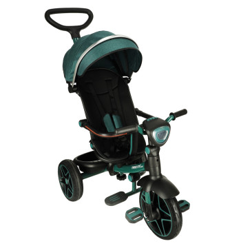 Rowerek trójkołowy TRIKE FIX Elite 2w1 rower spacerówka 6w1 zielony
