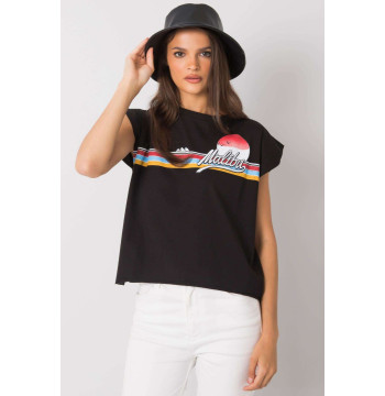 Tshirt Damski Model FA-BZ-7139.73P Black - Fancy