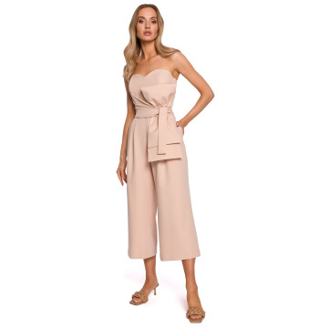 Kombinezon Damski Model MOE571 Beige - Moe