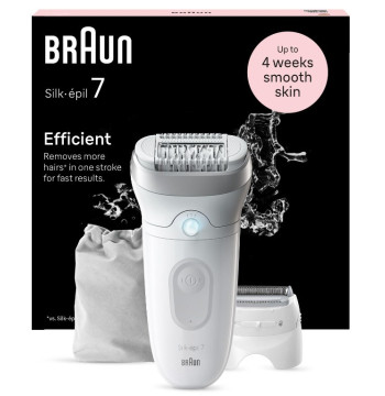 Braun Silk-épil 7 7-041 Szary, Biały