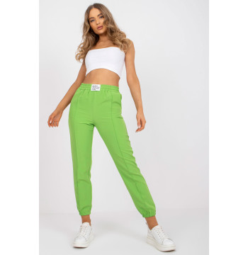 Spodnie Damskie Model DHJ-SP-15832.64 Light Green - Italy Moda