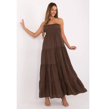 Sukienka Model MI-SK-A2596.97 Brown - Italy Moda