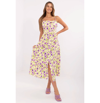 Sukienka Model MI-SK-23817-3.96 Light Yellow - Italy Moda