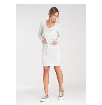 Sukienka Model M1049 Light Grey - Figl